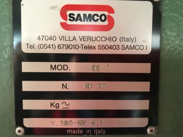 Levigatrice Samco