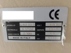 7#8426 Levigatrici squadratrice e sezionatrice