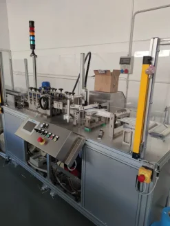 Linea automatica produzione mascherine chirurgiche