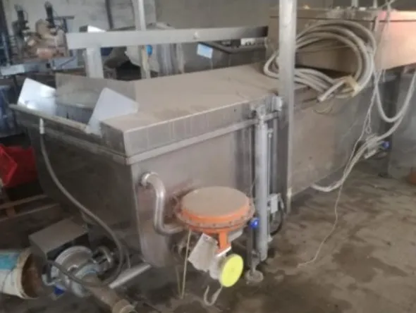1#3915 Linea completa Tecninox blanching ortofrutta