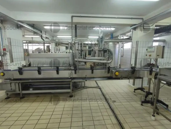 1#10308 Linea completa trasformazione per confezionamento alimentare prodotti sott'olio