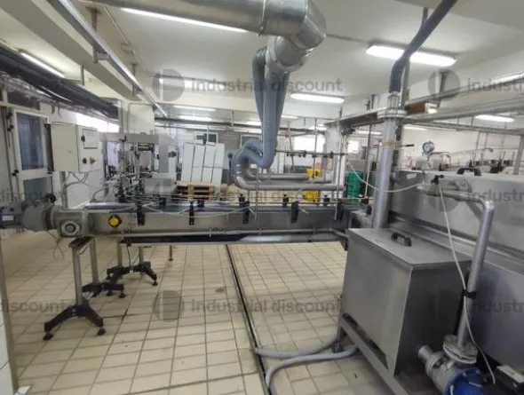 1#10308 Linea completa trasformazione per confezionamento alimentare prodotti sott'olio