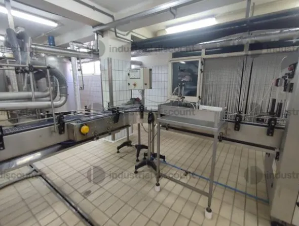 1#10308 Linea completa trasformazione per confezionamento alimentare prodotti sott'olio