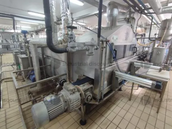 1#10308 Linea completa trasformazione per confezionamento alimentare prodotti sott'olio
