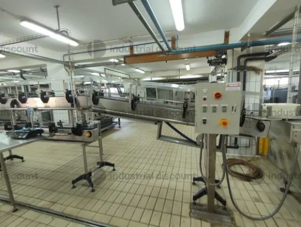 1#10308 Linea completa trasformazione per confezionamento alimentare prodotti sott'olio
