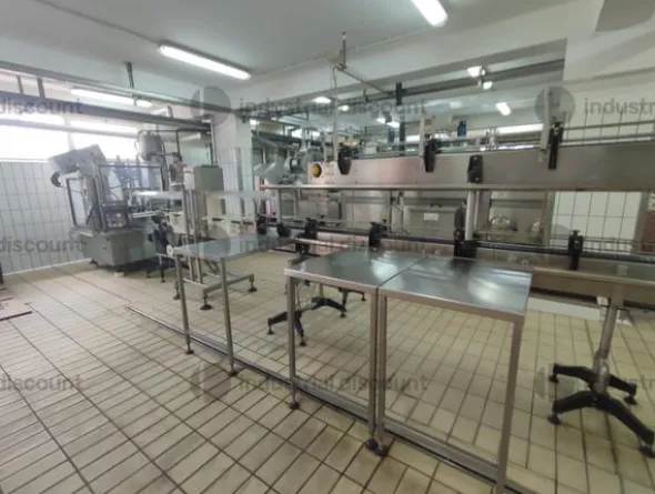 1#10308 Linea completa trasformazione per confezionamento alimentare prodotti sott'olio