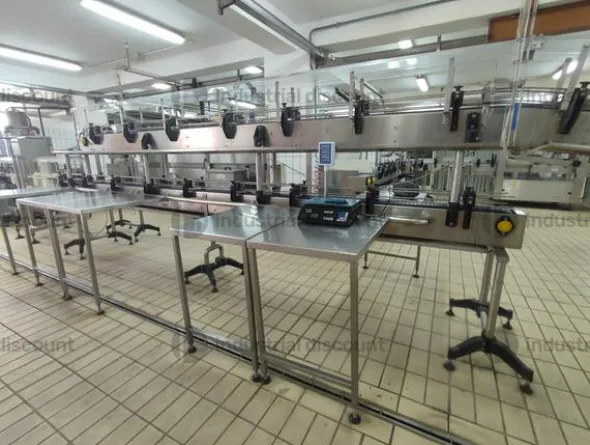 1#10308 Linea completa trasformazione per confezionamento alimentare prodotti sott'olio