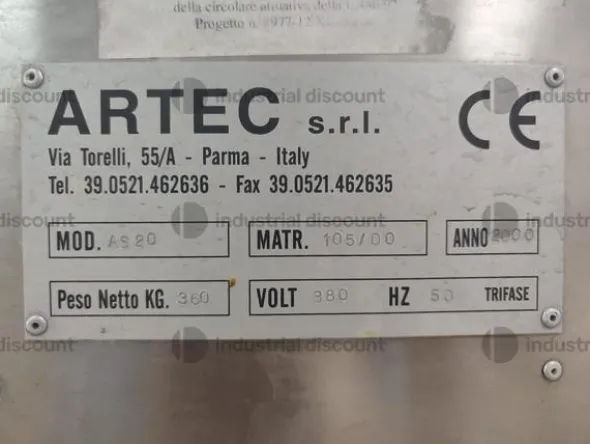 1#10308 Linea completa trasformazione per confezionamento alimentare prodotti sott'olio