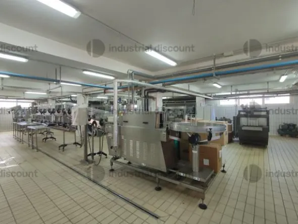 1#10308 Linea completa trasformazione per confezionamento alimentare prodotti sott'olio