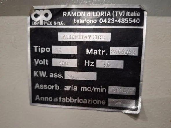 4#8478 Linea confezionamento 4 - PL RICCIARELLI