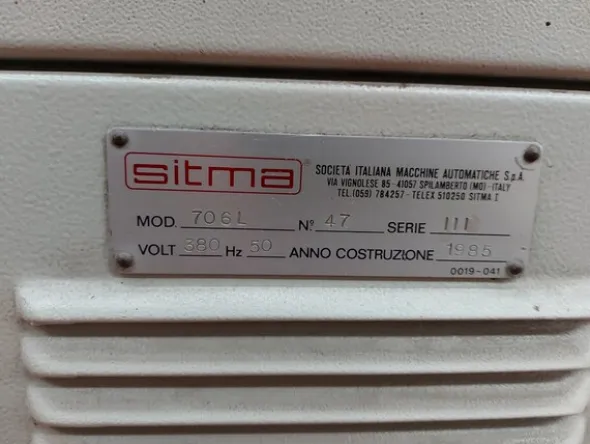 58#7561 Linea confezionatrice automatica