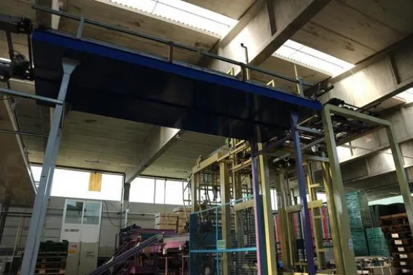 4#2047 Linea di calibratura e confezionamento frutta Unitec