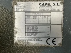 Linea di chiodatura CAPE usata