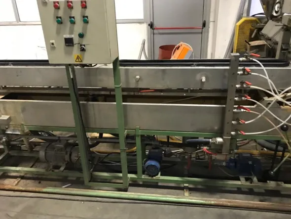 LINEA DI ESTRUSIONE PER TUBI DA IRRIGAZIONE CON GOCCIOLATORI