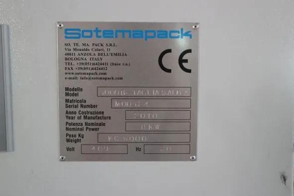 11#4235 Linea di imballaggio Sotemapack