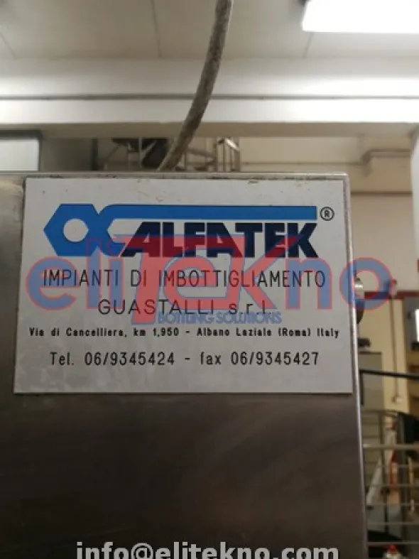 Linea di imbottigliamento – ALFATEK