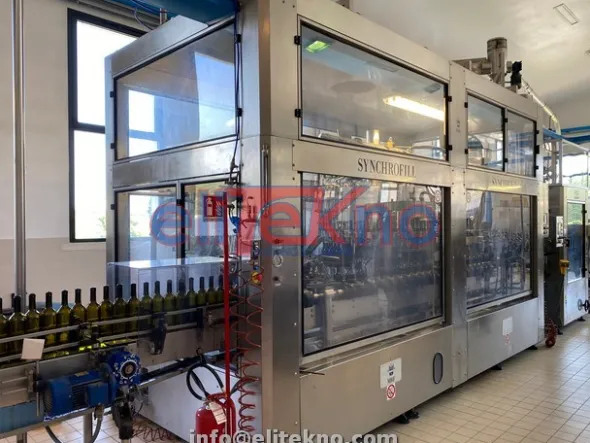 Linea di imbottigliamento MBF – vino