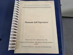 1#69013 Linea di lavorazione e confezionamento mele Ito