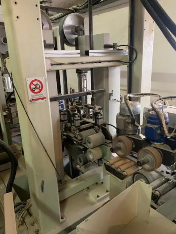 Linea di levigatura elettronica OMEF mod. FUTURA