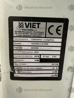 73#8232 Linea di levigatura VIET inferiore e superiore