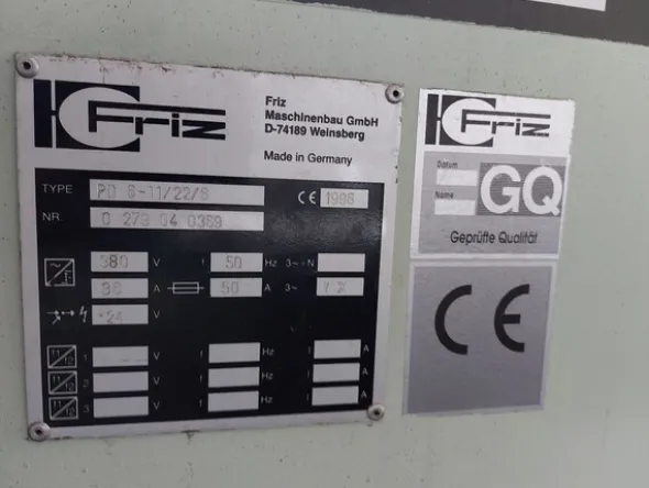 27#8197 Linea di pressaggio Friz PD 6