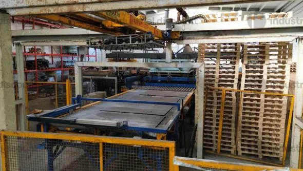 1#9369 Linea di produzione per pannelli fonoassorbenti Main Group RCL-ITR