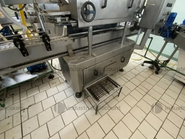 8#9550 Linea di riempimento e capsulatrice per vasetti