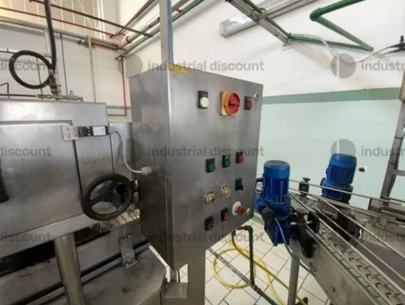 8#9550 Linea di riempimento e capsulatrice per vasetti
