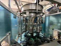 8#9550 Linea di riempimento e capsulatrice per vasetti