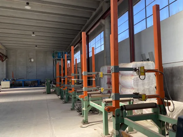 Linea di saldatura travi composite CORIMPEX