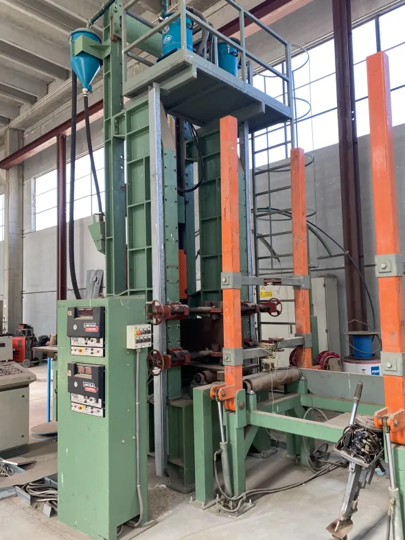 Linea di saldatura travi composite CORIMPEX
