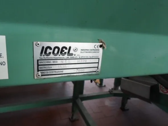 3#69013 Linea di selezione e confezionamento sacchetti/cestini mele