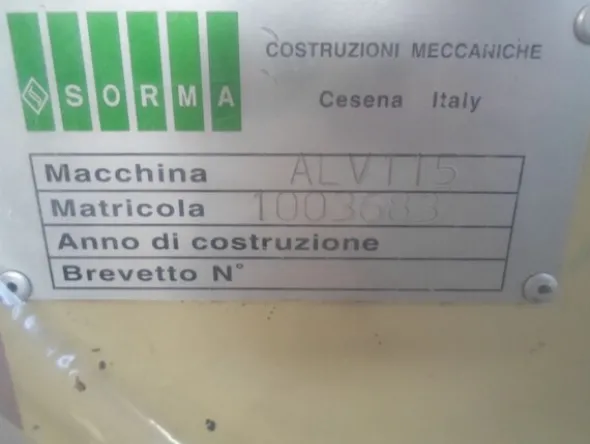 3#69013 Linea di selezione e confezionamento sacchetti/cestini mele