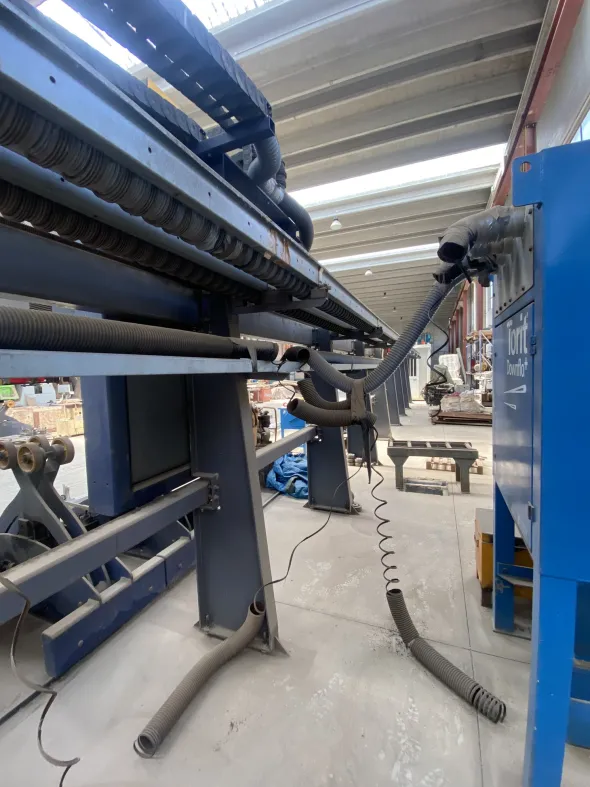 Linea di taglio e sagomatura tubi HGG modello SPC 1200