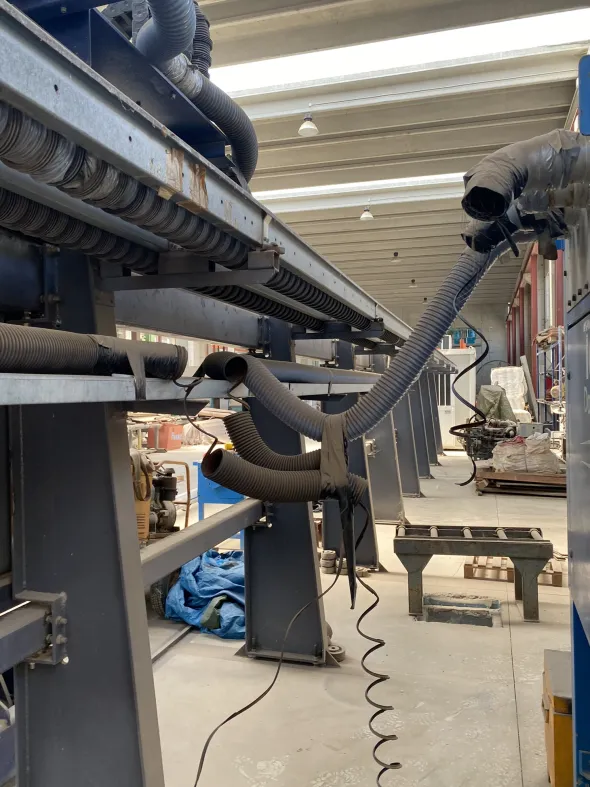 Linea di taglio e sagomatura tubi HGG modello SPC 1200