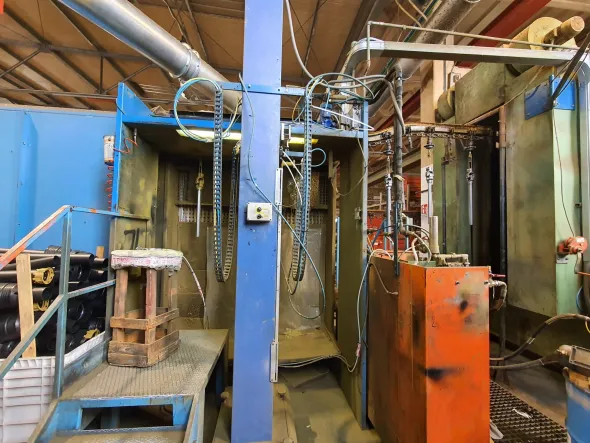 Linea di verniciatura liquida