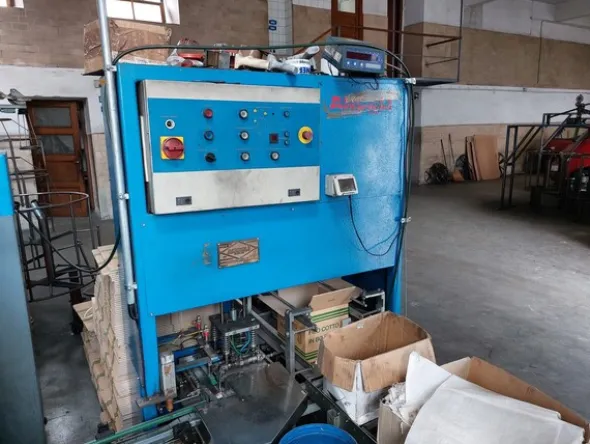 1#7489 Linea produzione bobine in ferro