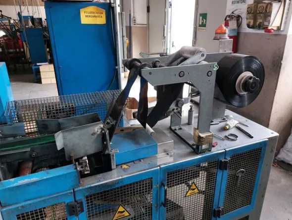 1#7489 Linea produzione bobine in ferro