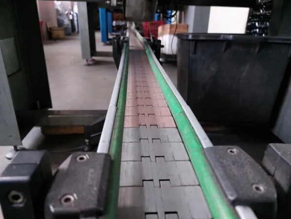 1#7489 Linea produzione bobine in ferro