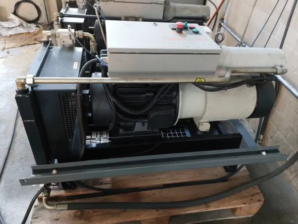 1#7489 Linea produzione bobine in ferro
