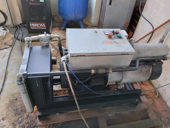 1#7489 Linea produzione bobine in ferro