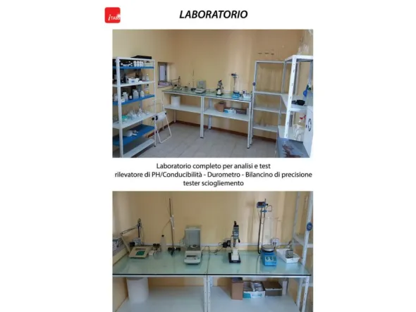 Linea produzione pastiglie lavastoviglie