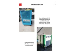 Linea produzione pastiglie lavastoviglie
