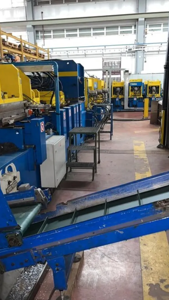 1#7388 Linea produzione plafoniere Cimsa