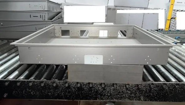 1#7388 Linea produzione plafoniere Cimsa