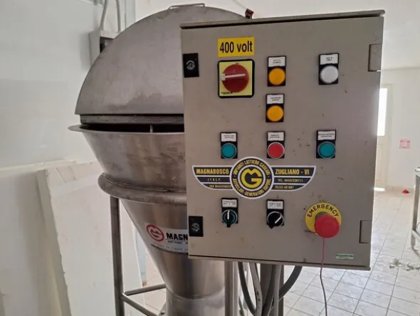 14#8533 Linea produzione ricotta zuccherata e surgelata