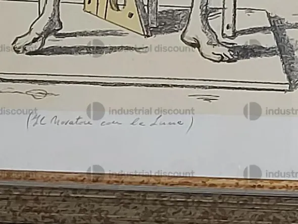 51#8837 Litografia a colori di Giorgio De Chirico