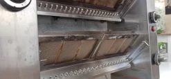 Macchina a gas per arrosticini e griglia