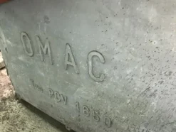 13#2342 Macchina a palissonare in continuo a due pontiOmac PCV 1650 battitore e vibratore