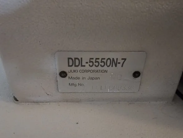 Macchina da cucire lineare Juki DDL-5550N-7